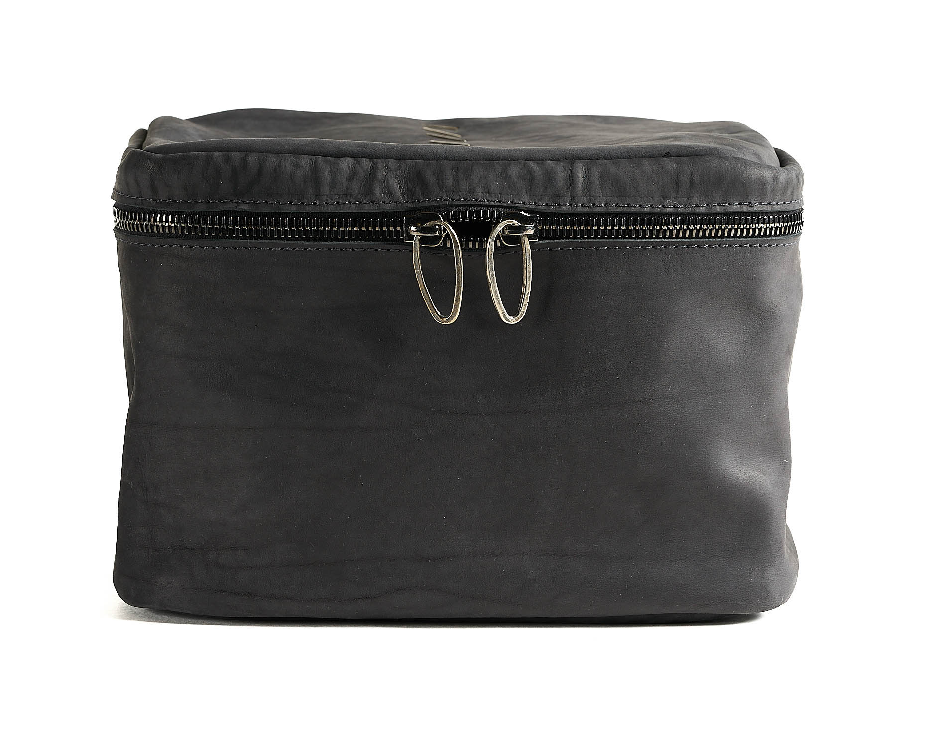daniele basta leather and silver bags - FRONT